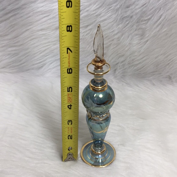 Egyptian Style Handblown Glass Perfume Bottle - Picture 8 of 8